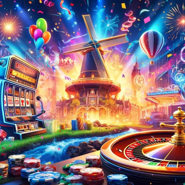 Roda roulette merah dan hitam dengan bola berputar di warnetslot live